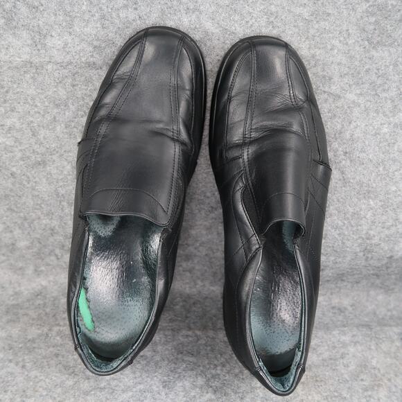 Dansko Shoes Mens 43 Loafer Slip On Casual Black Leather Theo Career Comfort main image 10